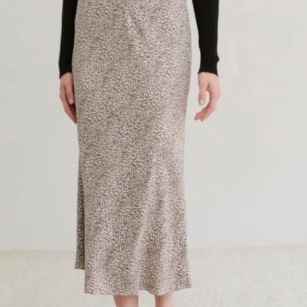 Leopard Print Skirt